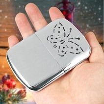 기타 메탈 실버 라이터형 손난로/지포형 핫팩 주머니손난로, 기본상품