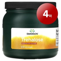 리암마켓 Swanson 스완슨 트레할로오스 감미료 454g 1팩, 4팩