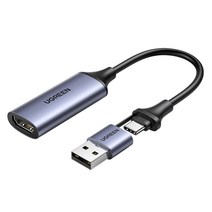 컴썸 C타입 HDMI 8 in 1 USB 3.0 멀티허브 CT-81P, 실버