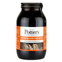 Potters Extract with Cod Liver Oil Butterscotch 포터스 코드리버오일 추출물 버터스카치 650g, １개　(개당 40,000원 - 코드231p)
