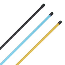 국산 런처 얼라인먼트스틱 스윙연습 골프용품, 옐로우