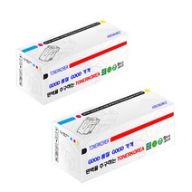 TONERKOREA 교체용 재생토너 삼성 SCX-3405F 표준용량 검정 2개 1500매*2개, 1개