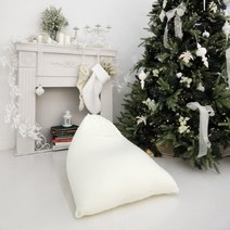 생활특권 쫀득 빈백 쇼파 대형, 화이트