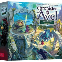 Chronicles of Avel: New Adventures Expansion - 판타지 게임 및 성인을 위한 협동 전략 만 1-4명의 플레이어 60분 플레이 시간 제작 Rebe