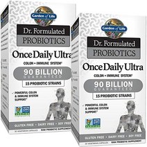 가든오브라이프 닥터 포뮬레이티드 프로바이오틱 유산균 원스 데일리 울트라 베지타리안 캡슐, 2개, 30개입