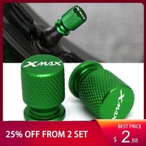 슈퍼커브카울 야마하 xmax 300 xmax 400 xmax 250 xmax 125 오토바이 cnc 알루미늄 액세서리 휠 타이어 밸브 스템 캡 cnc 밀폐 커버, 푸른