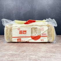 엄지 쫄면사리2kg 10인분 냉동식품 업소 전문점용, 상세페이지 참조