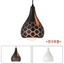LED 인테리어조명 팬던트 콤보1등, 화이트 노랑LED미니볼