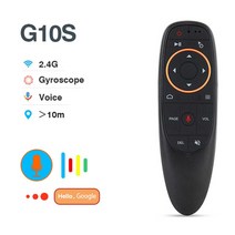 [LED TV 티비] G10S 프로 G10 에어 마우스 2.4G 자이로 스코프 백라이트 IR 학습 무선 원격 제어 안드로이드 스마트 셋톱 박스, [02] G10S 5pcs