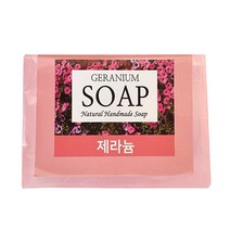 [퓨어솝]제라늄 내추럴 아로마비누 천연 수제비누, 제라늄 내추럴 아로마비누