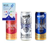 핫식스 더킹 펀치 + 포스 + 파워 355ml 3종 각 4입 총 12입 + MSD마스크