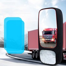 트럭 차량용 사이드미러 발수필름 방수코팅필름(2P), 1사이드원도우175x200, 1사이드원도우175x200