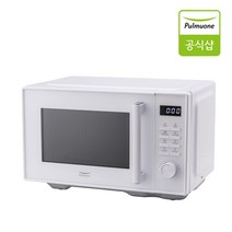 풀무원 플랫 전자레인지 무회전 23L MS23C1FW (전용스팀용기포함)