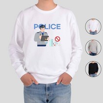 ATOGATO 112 경찰 안전지킴이 신고 맞춤 맨투맨