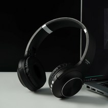 Bluedio LY-021 Hi Fi 노이즈 캔슬링 블루투스 5.0 헤드폰, 블랙