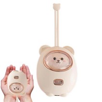 충전식핫팩 USB 핸드워머 미니 손난로충전식 핸드 워머 귀여운 곰 모양 재사용 가능한 2400mh 배터리 내장, 01 White
