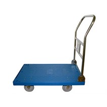 [중원산업] 플라스틱 대차(청색판) 스텐 손잡이 중 PDT-602, 단품