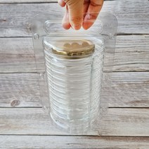 스윗앤스윗. 유리병 안전 트레이 1P (쨈병 포장 선물에 좋아요)