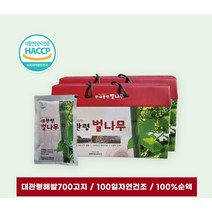 벌나무즙 국내산 대관령벌나무 엑기스 90ml 60포 해발700고지 100일자연건조 100%순액 진액(2박스), 2box