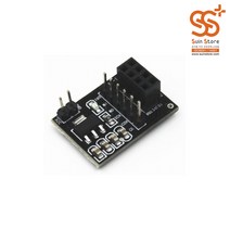 NRF24L01 8핀 소켓 무선 트랜시버 어댑터보드모듈, 단품