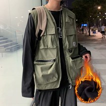 목공 낚시 남자 사진사 캐주얼 촬영 레저 현장 택배 카고 조끼 피싱