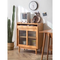 일식 주방 수납장 그릇장 선반장 틈새장 그릇 수납장, 100cm 우드 디자인