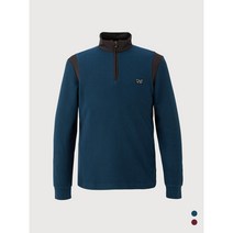 웰메이드 남성 인디안 골프웨어 신상품 폴리사카리바 반집업 골프 티셔츠 MIGALYW9401