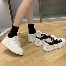 여성 운동화 키높이 스니커즈 단화 여자 워킹화 신발B