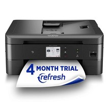 Brother MFC-J1170DW 무선 컬러 잉크젯 올인원 프린터 모바일 장치 인쇄 NFC 클라우드 인쇄 및 스캔 구독 새로 고침 및 아마존 대시 보충 지원, Inkjet All-in-One Printer