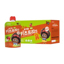 [1+1] 풀무원 녹즙 유기농주스 키즈프리 사과맛_R세트 10입/1박스 어린이주스 아이간식 유기농 우리아이주스 어린이음료 어린이간식 사과주스 토마토주스