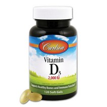 칼슨랩스 Carlson Labs 비타민 D3 2000 IU 소프트젤, 360개입 × 1개