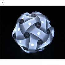 아이큐퍼즐램프-별(24인용), 노란색, 노란색