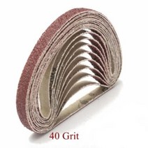 샌더기 벨트 샌더 사포 롤 50 개대 샌딩 연마 밴드 10x330mm 파일 연마 도구, CHINA, 50pcs 40Grit