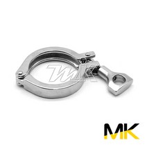 [MK]쎄니타리 클램프(2단)(SUS304) 4S, 단품