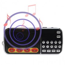 효도라디오 휴대용 충전식 MP3 FM 라디오 소리통 a 더웨이브스토어, 효도라디오 B-898E