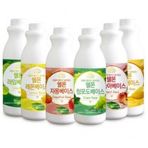 꽐라만시 제주한라봉주스 자몽에이드원액 쥬스 자두 베이스 청포도 자몽 망고 퓨레 원액 1L
