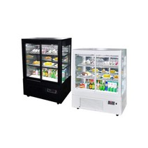 900 사각 앞문형 UKGS-900FD 명품 쇼케이스 반영구, UKGS-900FD 블랙, 주광색-화이트