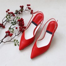 아이엔씨와이 여성 정장 스트랩 구두 스틸레토 슬링백 힐 (5color) (8607047)