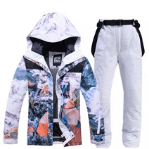 명품 슬림핏 스키복 보드복 세트 해외직구 남여공용