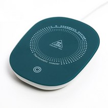 전기장판온도조절기ZAOXI Electric Heated Coaster Coffee Mug Cup Warmer Pad USB Powered for Home Offic, 04 Only Heat Pad Green