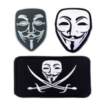 전술 서바이벌 밀리터리 어나니머스 야광 와펜 패치