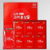 농협 6년근 고려홍삼골드 70ML X 60포 홍삼선물 홍삼농축액