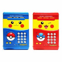 포켓몬 자동비밀금고(3F), 색상선택:파랑, 단품