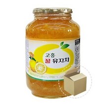 고흥두원 꿀 유자차 2kg(당침유자50%) 1박스(6개), 단품