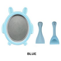 아이스크림메이커 아이스크림기계 소프트아이스크림기계 Gebakken Yoghurt Huishoudelijke Diy Voorbereidi, 01 blue