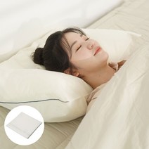 네오슬립 롤핏 전용커버세트 맞춤 경추베개, 네이비