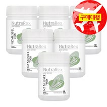뉴질랜드 뉴트라렉스 그린머슬 초록입홍합 7500mg 150캡슐, 6개, 6개