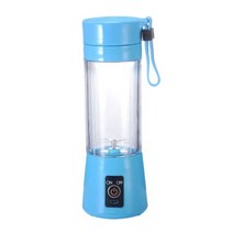 스파이럴 믹서기 초고속 진공 블렌더 대형 소형 휴대용 업소용 만능 얼음 electric fruit juicer blender 핸드 헬드 usb 개인 우유 스무디 컵텀블러 90, 푸른