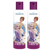 위니치 NEW 겨울왕국2 쓰리인원(바디워시+샴푸+린스), 300ml, 2개