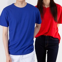 스타일에스 남자 여자 빅사이즈 여름 반팔티 면 반팔 티셔츠 XS~3XL 11color